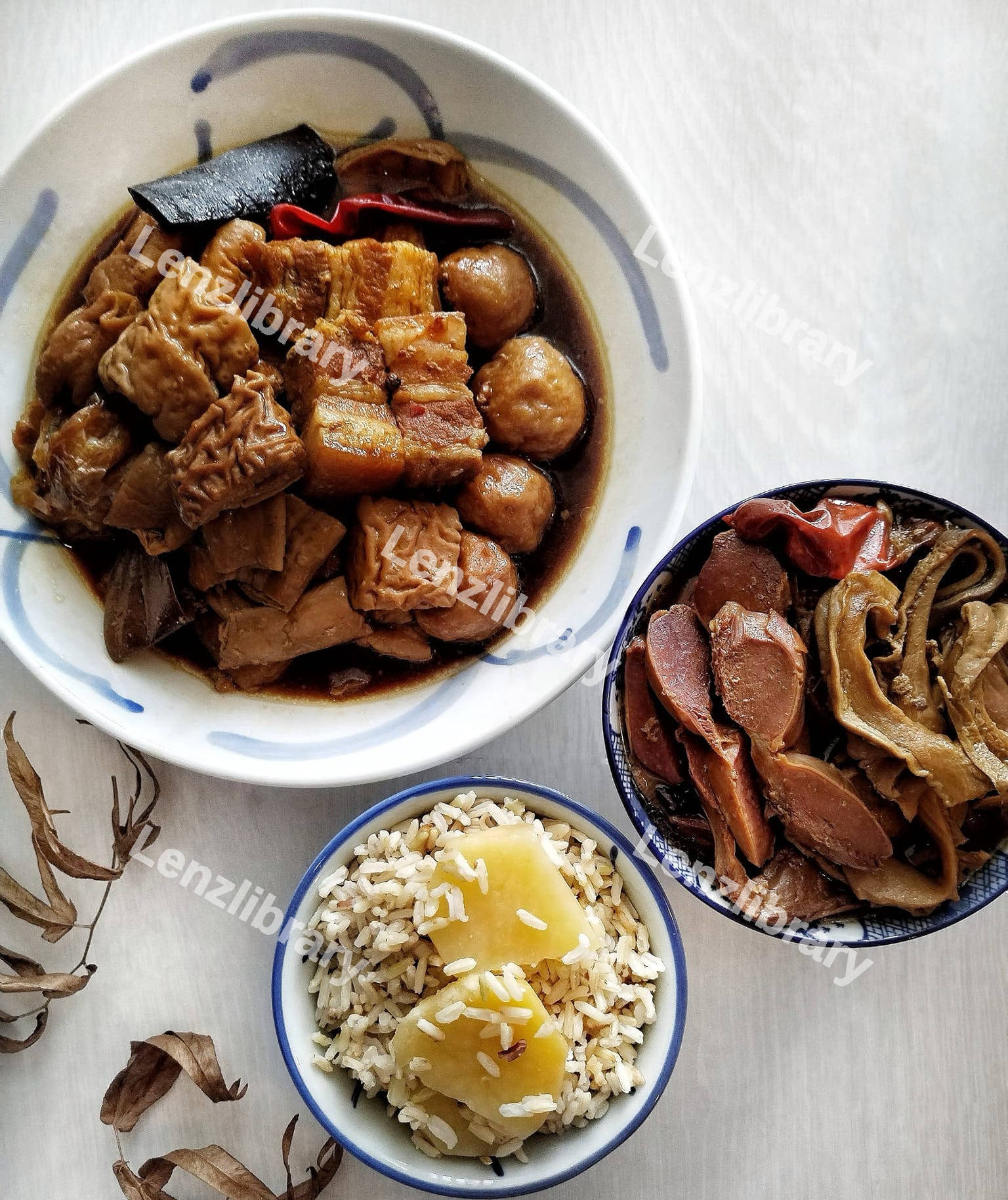 Braised pork belly